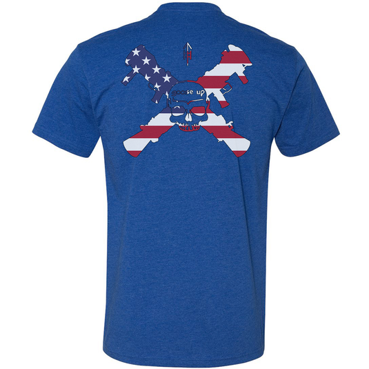 Goose Up American Flag Tee