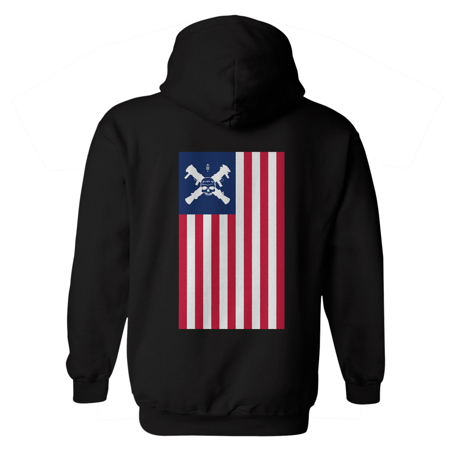 Goose Up American Flag Hoodie