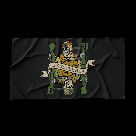 Goose Gunner Death Card Flag