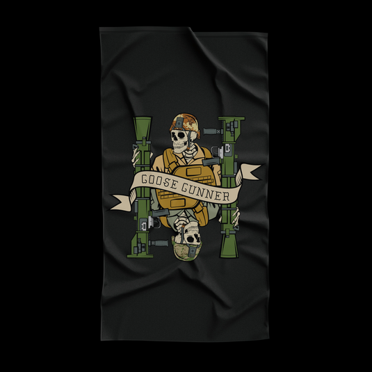 Goose Gunner Death Card Flag