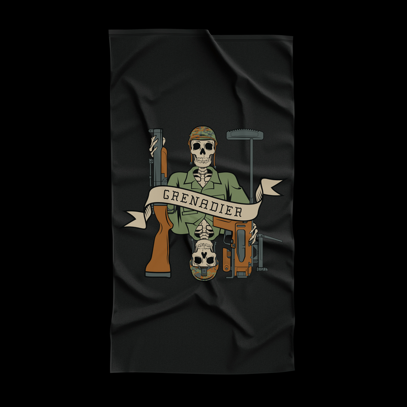 Load image into Gallery viewer, Grenadier Death Card Flag
