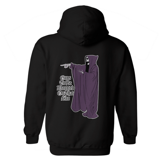Guns to Be Mounted on That Line Hoodie