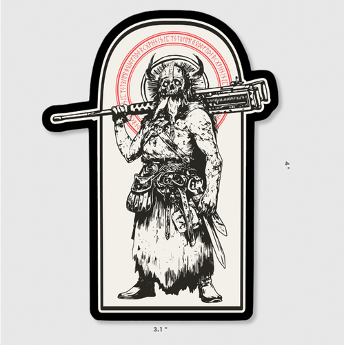 Gunzerker Sticker