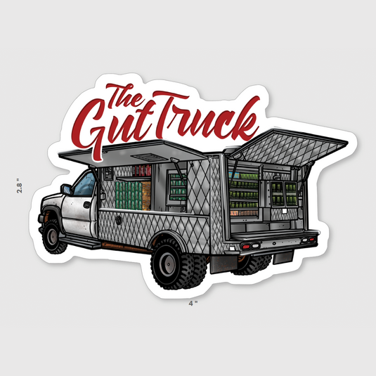 Gut Truck Sticker