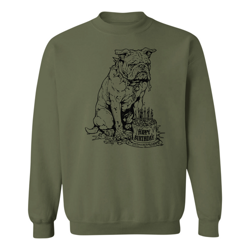 Happy Birthday Devil Dog Sweatshirt