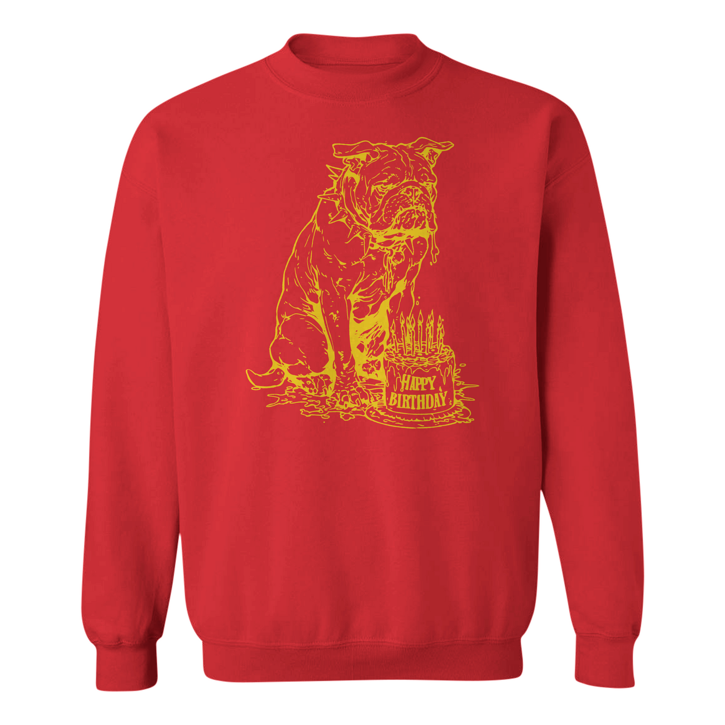 Happy Birthday Devil Dog Sweatshirt