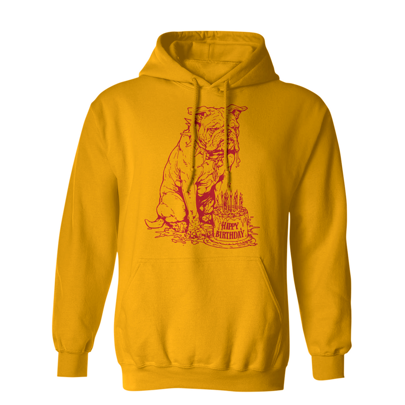 Load image into Gallery viewer, Happy Birthday Devil Dog Hoodie
