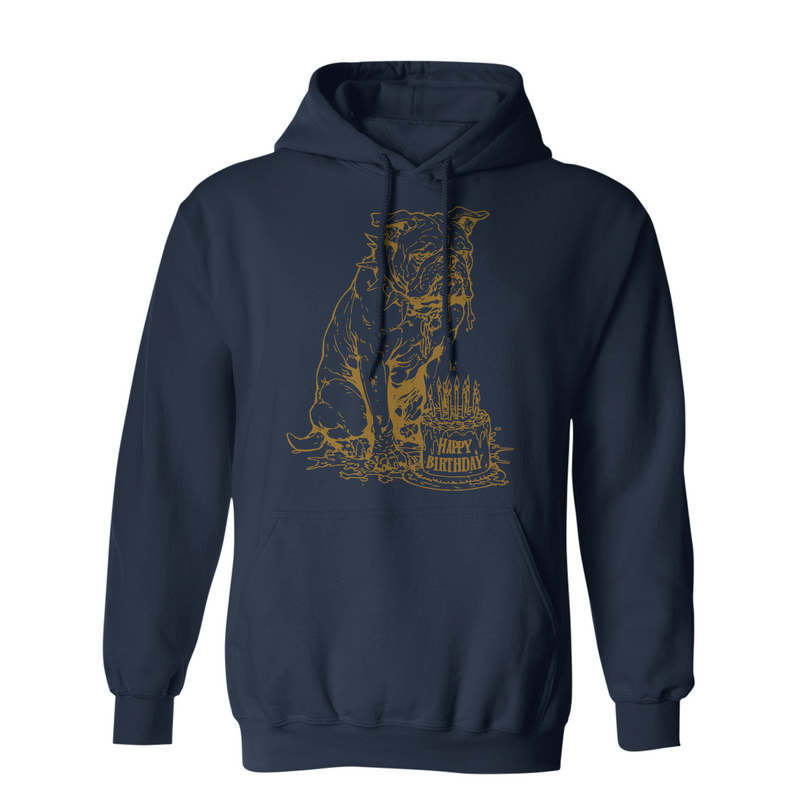 Load image into Gallery viewer, Happy Birthday Devil Dog Hoodie
