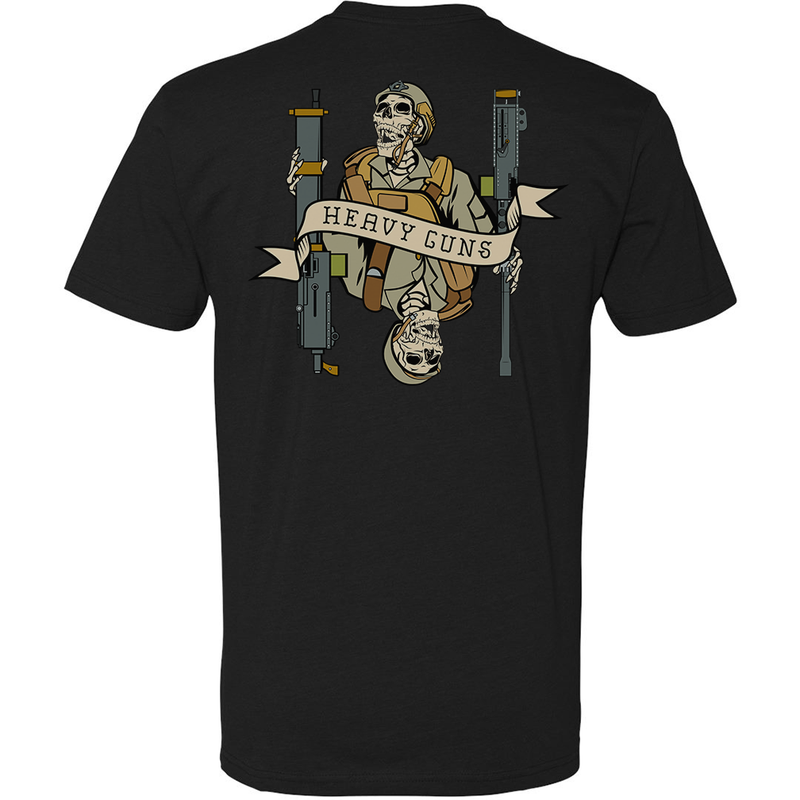 Load image into Gallery viewer, Heavy Guns Death Card Tee
