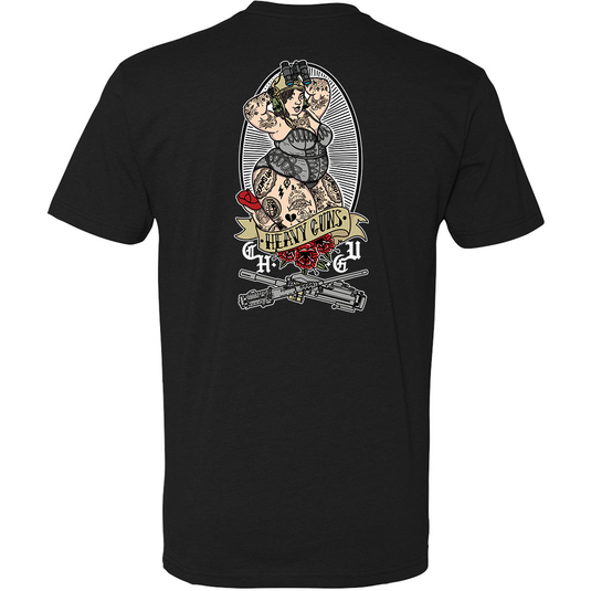 Heavy Guns Pin Up Tee