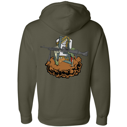 Here Lies Weapons Hoodie