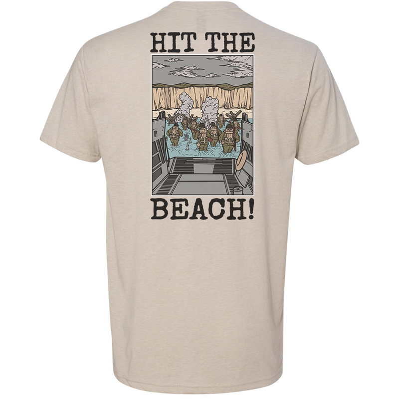 Load image into Gallery viewer, Hit The Beach Tee
