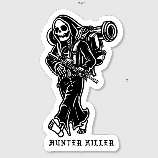 Hunter Killer Sticker