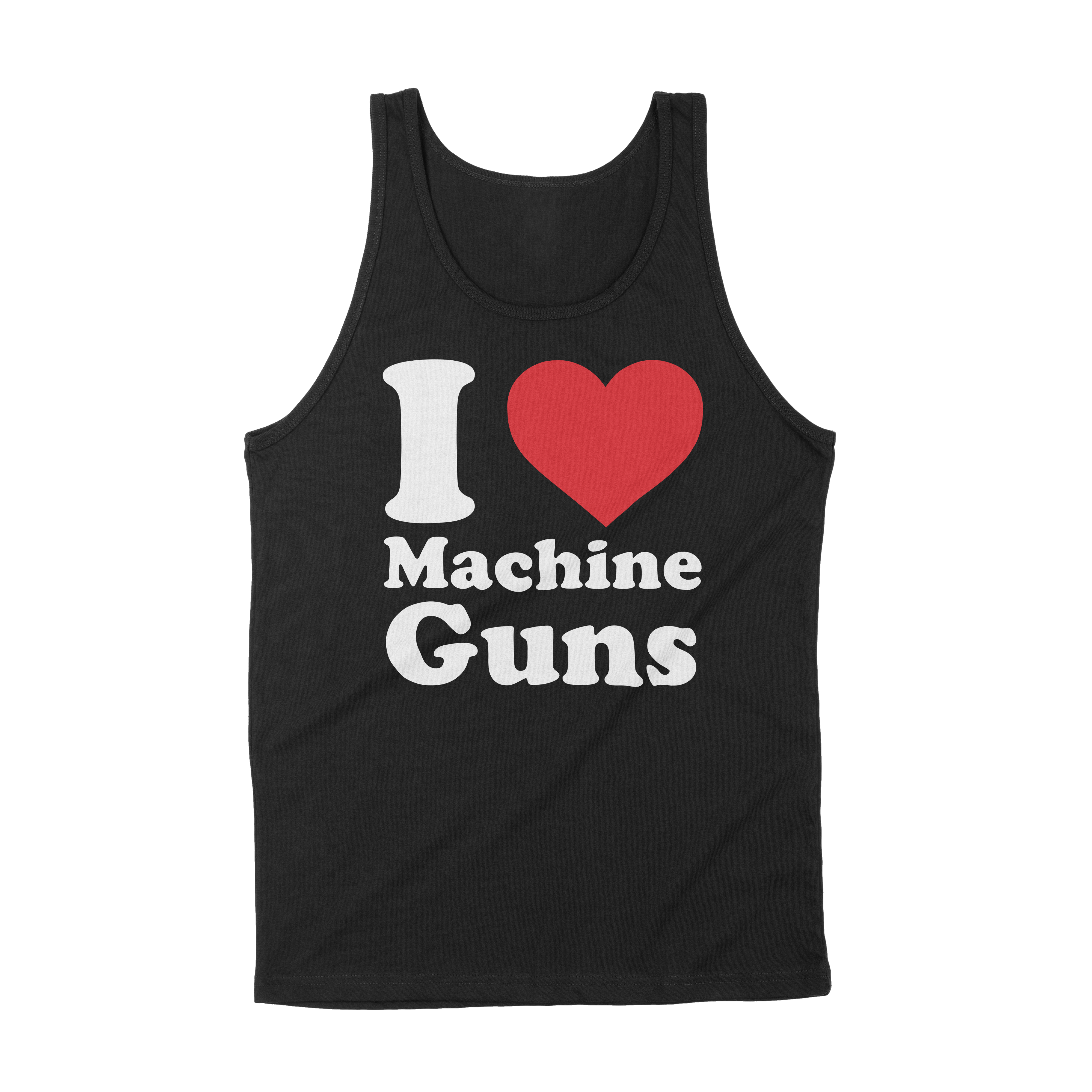 I Love Machine Guns Tank – Goons Up