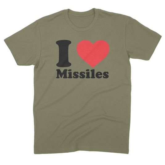 I Love Missiles Tee