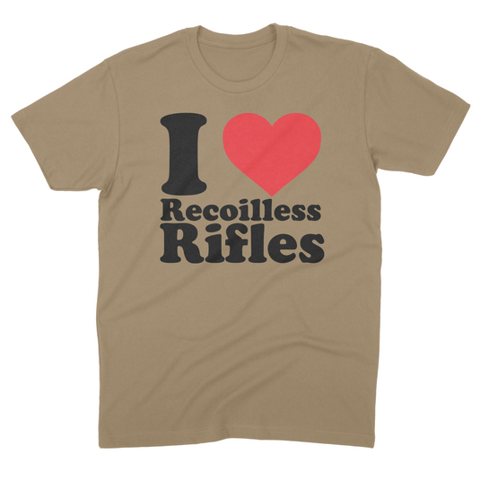 I Love Recoilless Rifles Tee