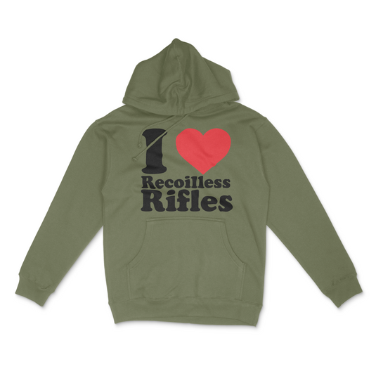 I Love Recoilless Rifles Hoodie