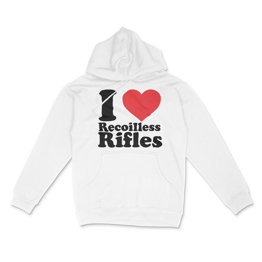 I Love Recoilless Rifles Hoodie