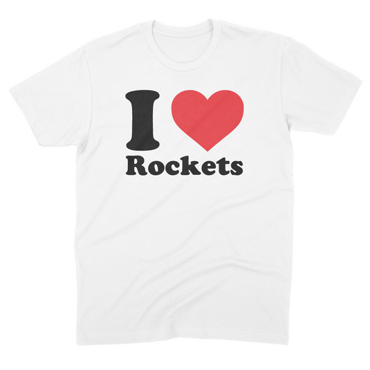 I Love Rockets Tee