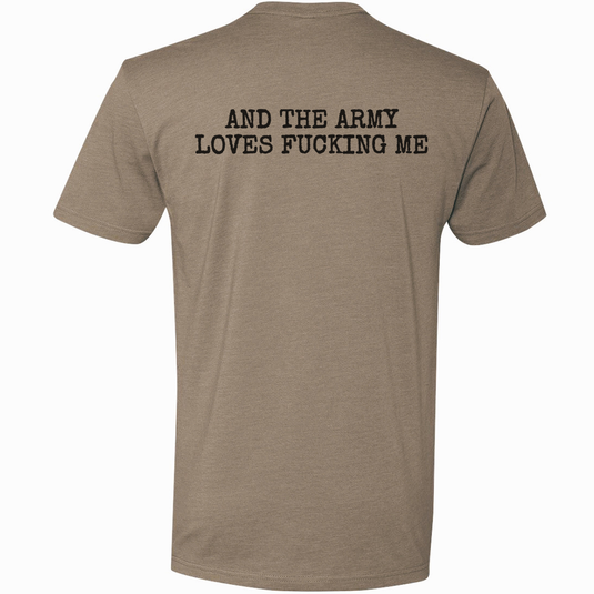 I Love the Army Tee