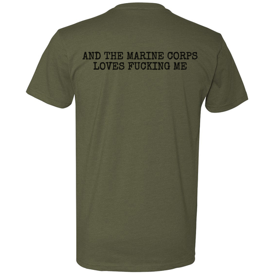 I Love the Marine Corps Tee