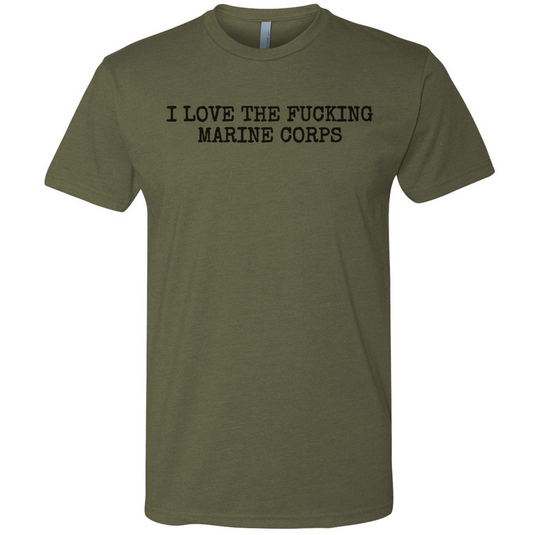 I Love the Marine Corps Tee