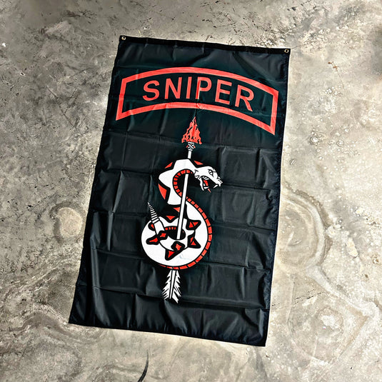 Sniper Snake & Arrow Flag