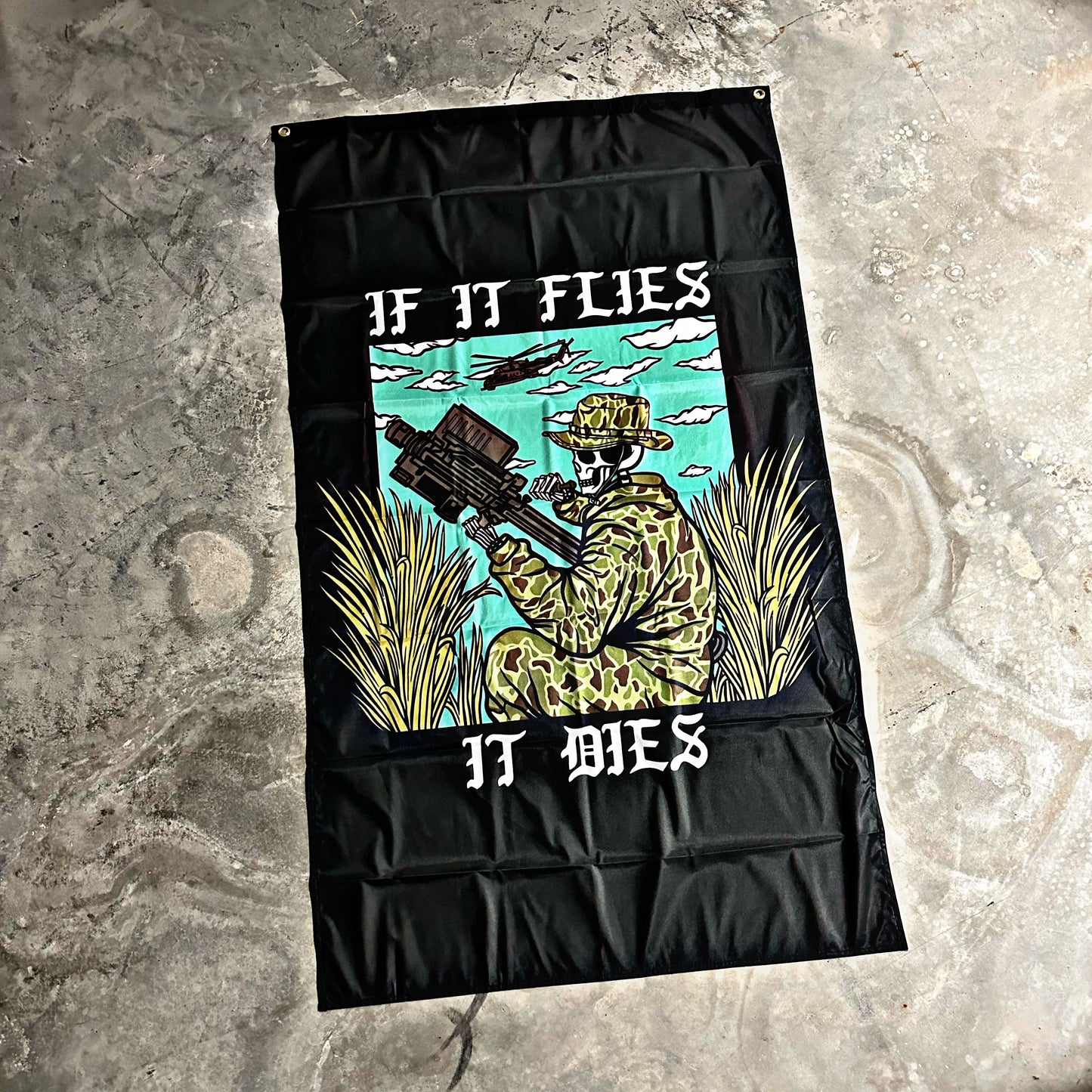 If It Flies It Dies Flag