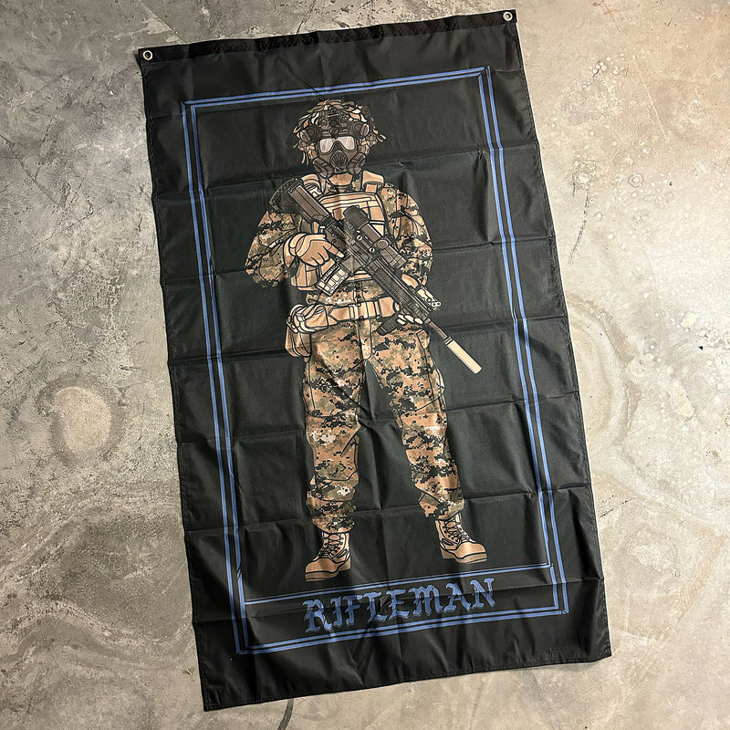Load image into Gallery viewer, Marine Rifleman Flag
