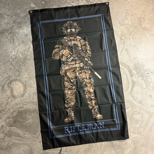 Marine Rifleman Flag