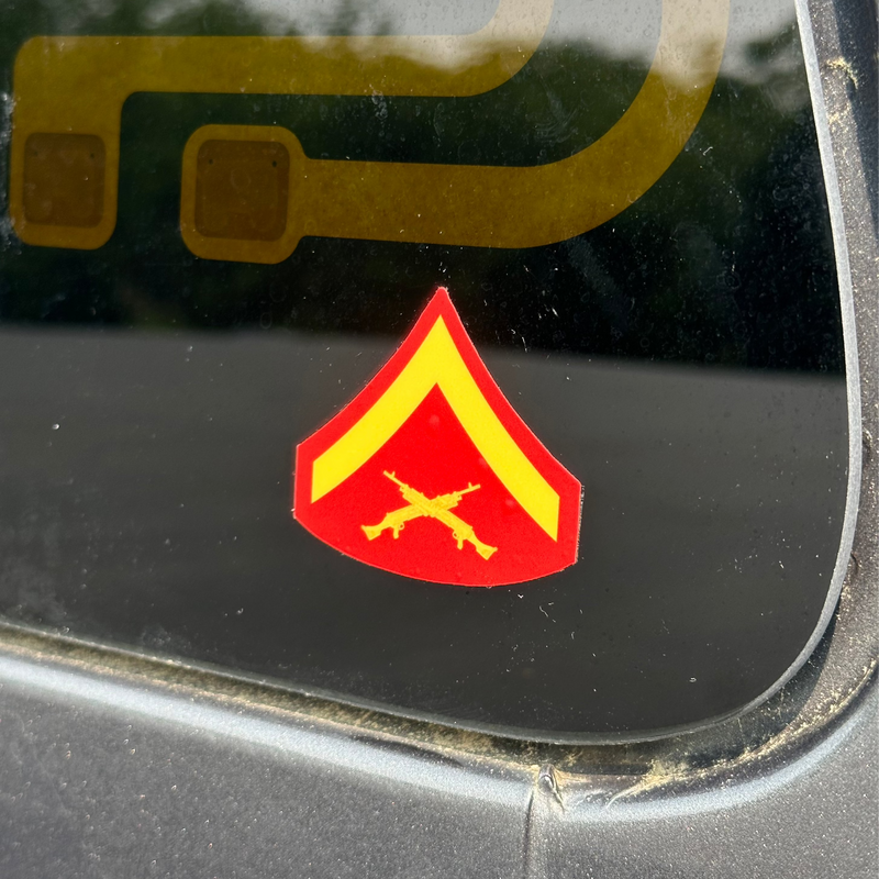 Load image into Gallery viewer, Machine Gunner Rank Stickers
