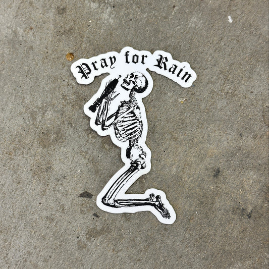 Pray For Rain Sticker