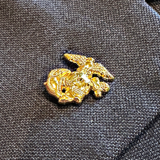 Eagle Skull and Anchor Lapel Pin