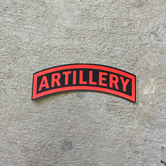Artillery Tab Sticker