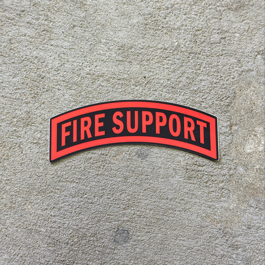 Fire Support Tab Sticker