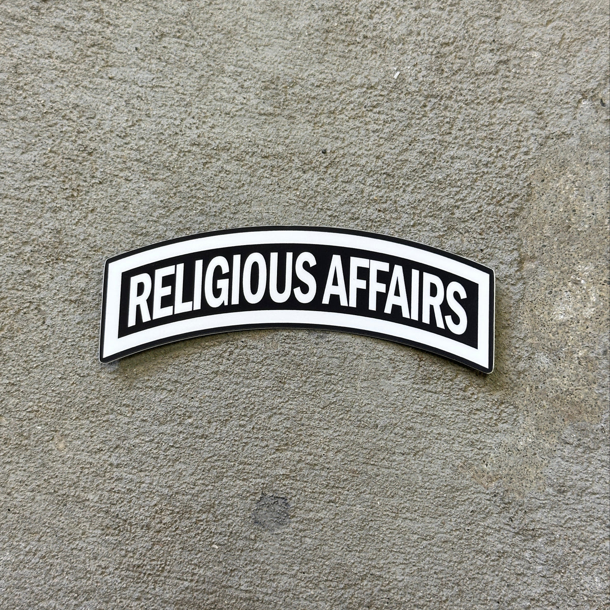 Religious Affairs Tab Sticker