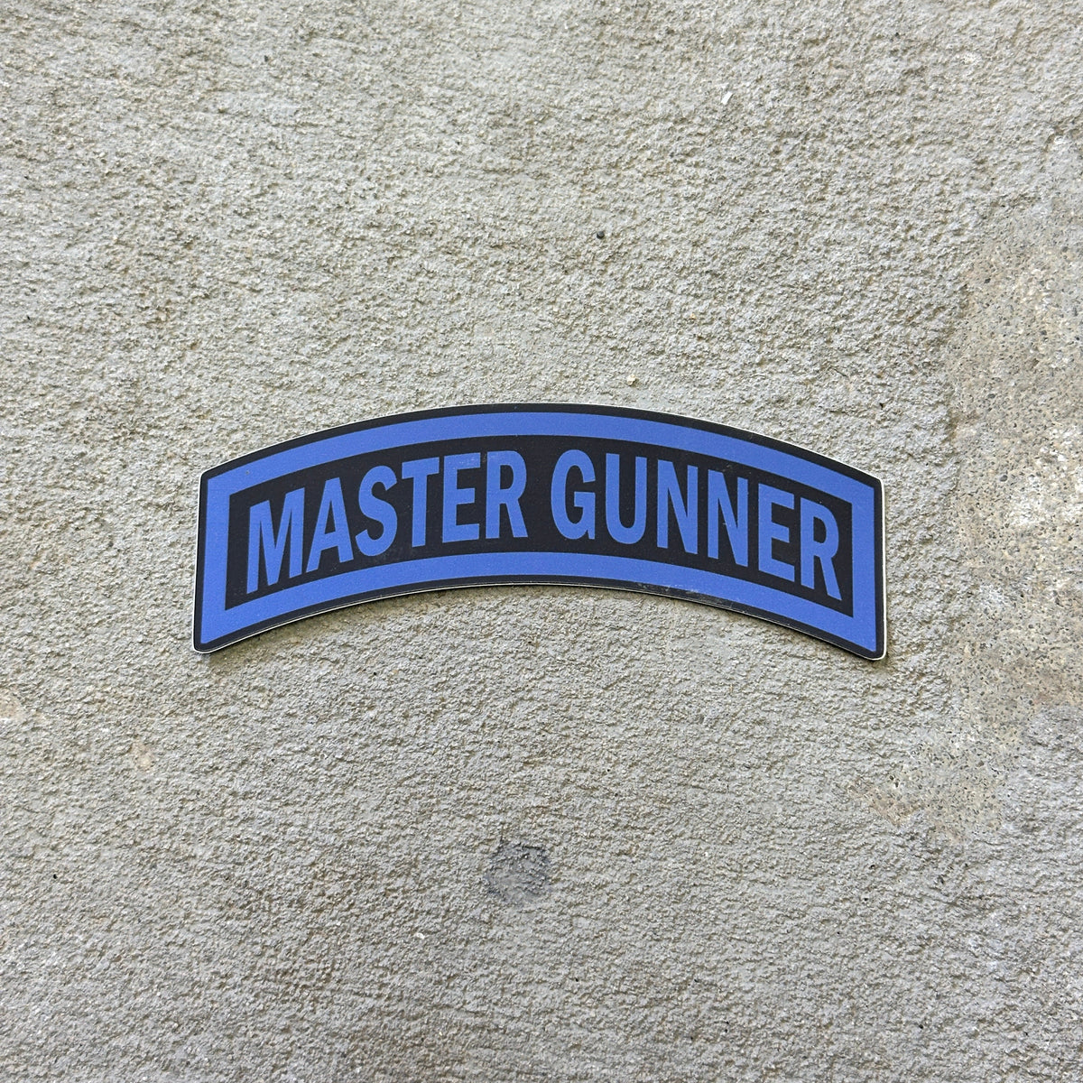 Master Gunner Tab Sticker