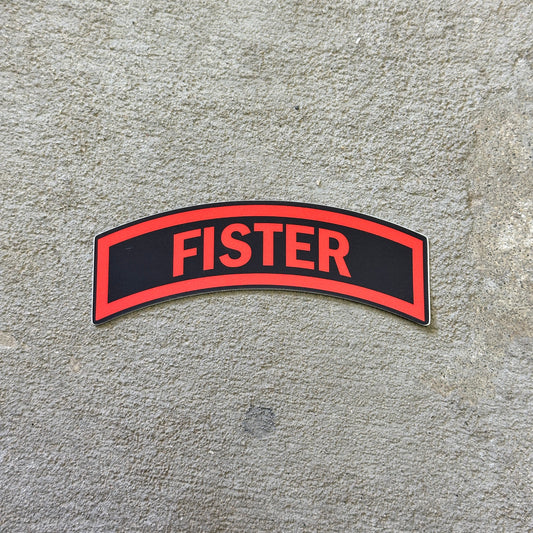 FiSTer Tab Sticker