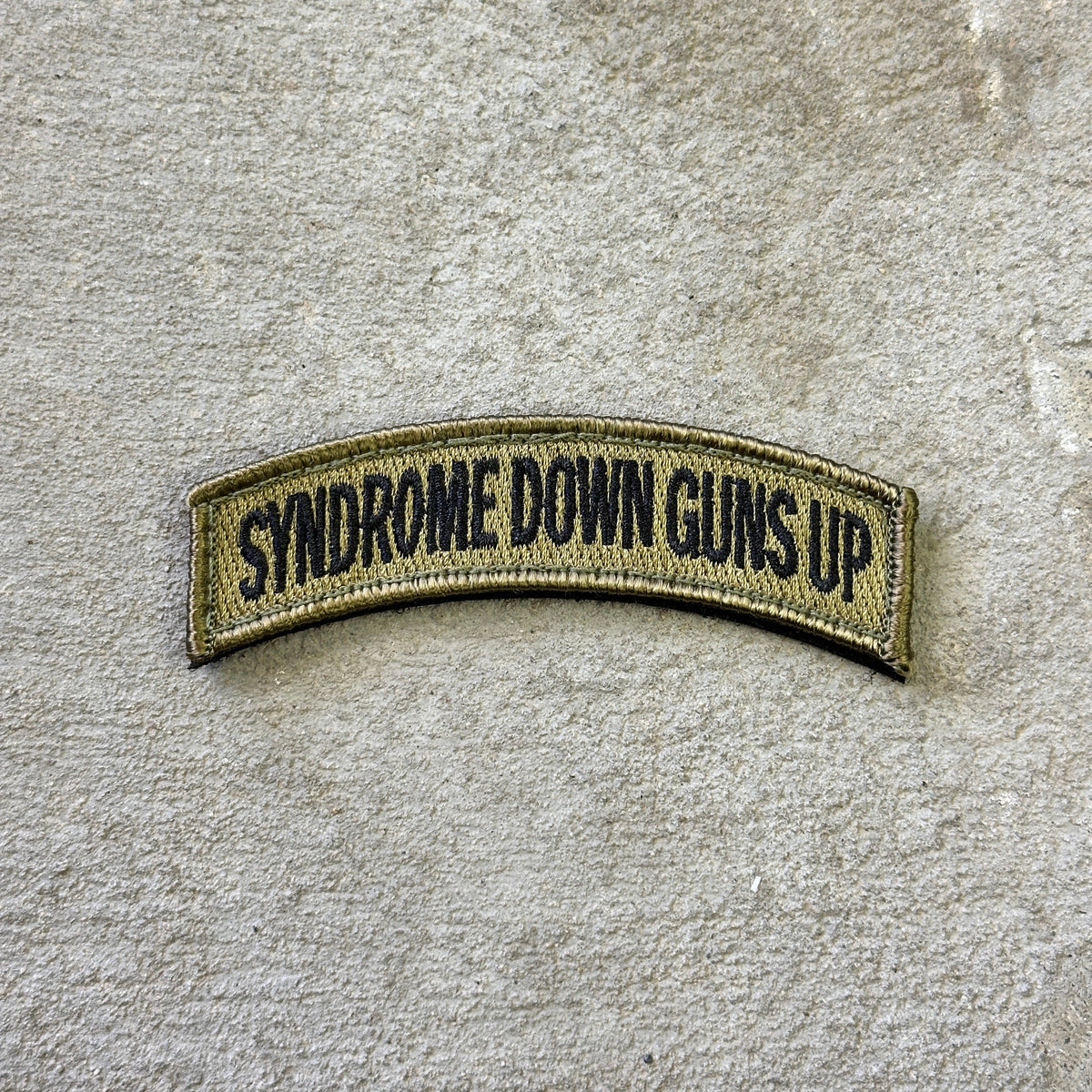 Syndrome Down Guns Up Patch