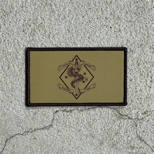 1st Battalion 4th Marines Flak Patch