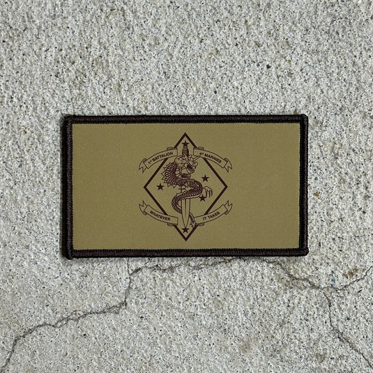 1st Battalion 4th Marines Flak Patch