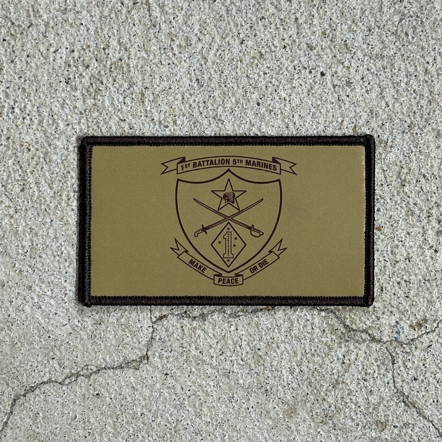 1st Battalion 5th Marines Flak Patch