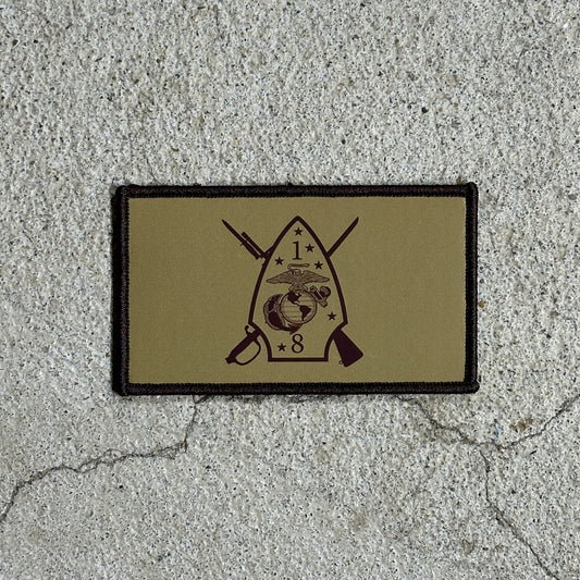 1st Battalion 8th Marines Flak Patch