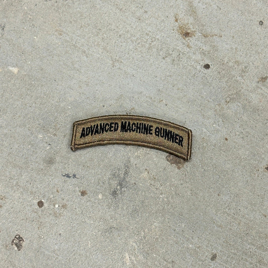 Advanced Machine Gunner Tab Patch