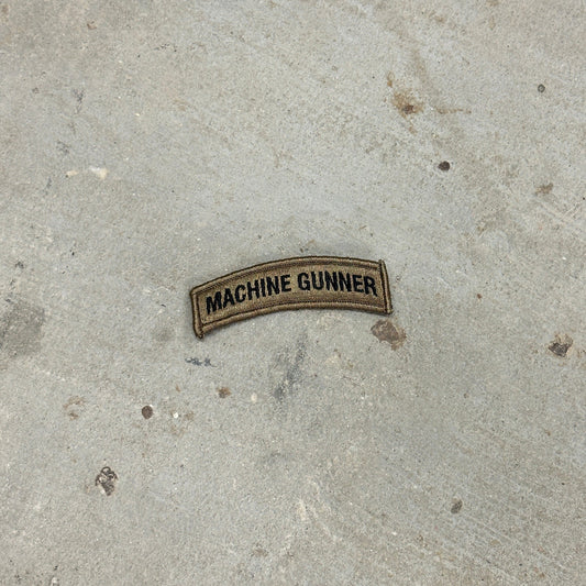 Machine Gunner Tab Patch