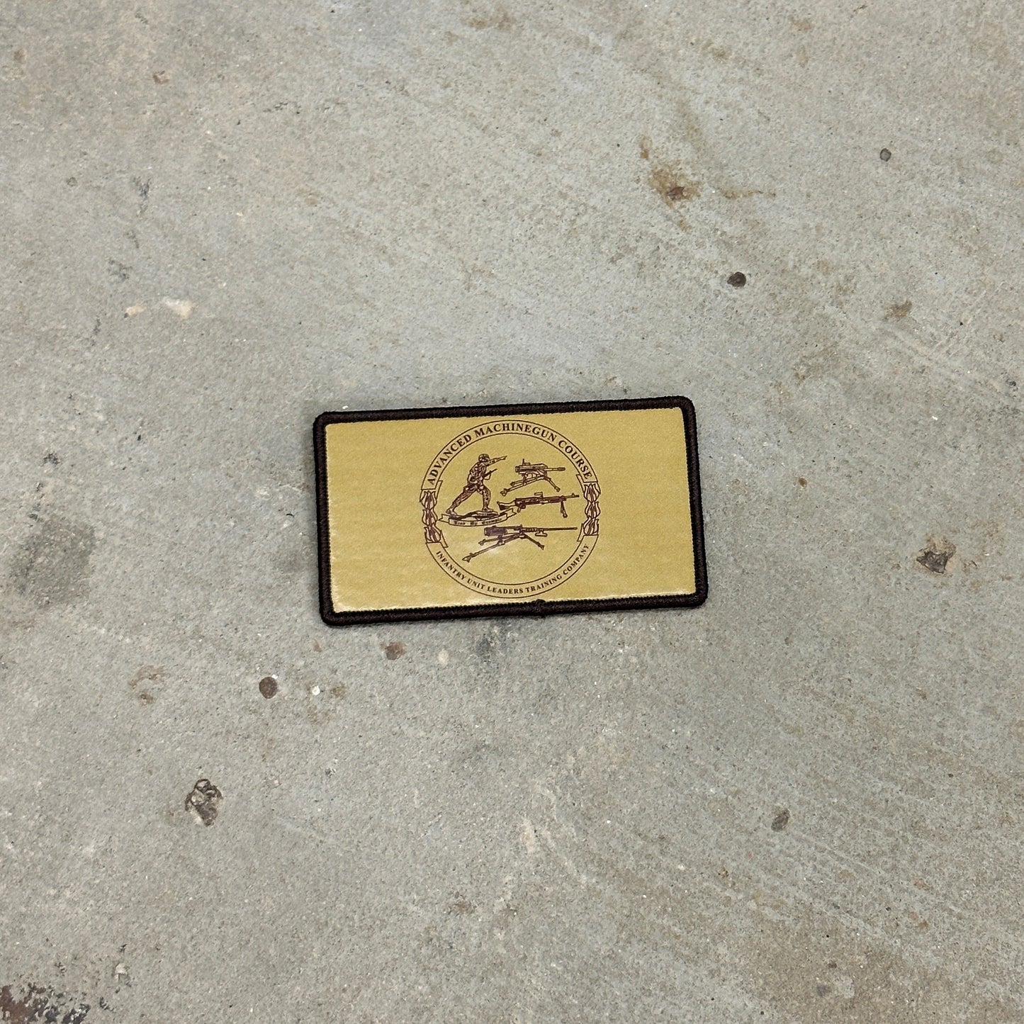 Advanced Machine Gun Course Flak Patch