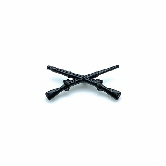 Infantry Crossed Rifles Lapel Pin