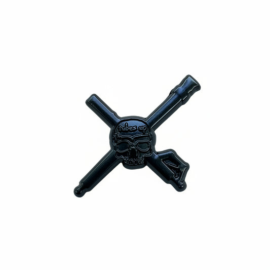 Tubes Up Lapel Pin