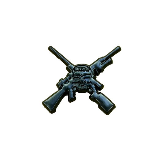 Snipers Up Lapel Pin