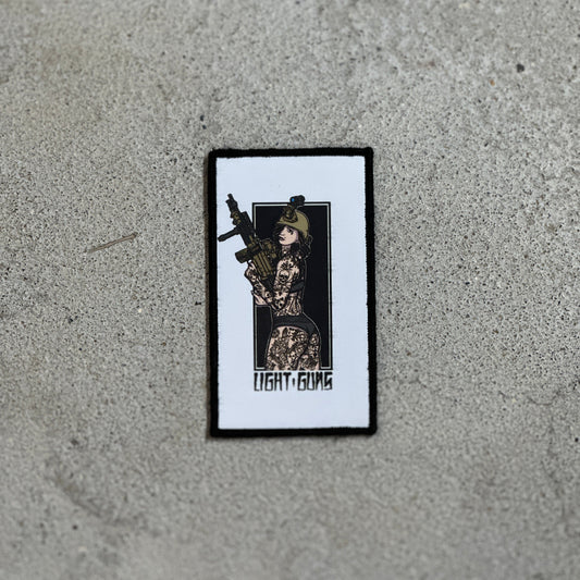 Light Guns Pin Up Patch